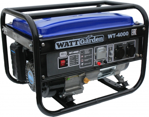 Бензогенератор WATT WT-4000
