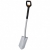 Лопата штыковая телескопическая закругленная Xact FISKARS (1066732)