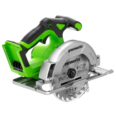 Аккумуляторная циркулярная пила GreenWorks GD24CS165 1501607