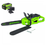 Аккумуляторная пила GreenWorks GD40CS20XK8 (2008807UH)