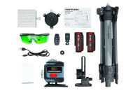 Лазерный нивелир E0364 PROFIPOWER NL-16G в кейсе с штативом 1,2м