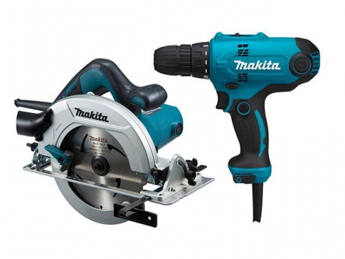 Набор электроинструментов MAKITA DK0118 (Шуруповерт DF0300, Пила HS7600)