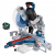 Пила торцовочная аккумуляторная BOSCH GCM 18V-305 GDC Professional