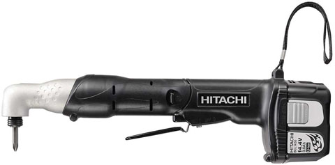 Шуруповерт угловой ударный аккумуляторный Hitachi WH14DCAL