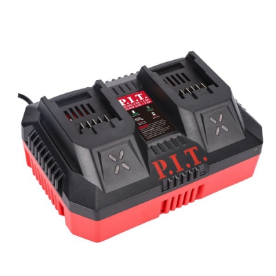 Зарядное устройство двухпортовое OnePower P.I.T. 20В/40В PC20401 Зарядное устройство двухпортовое OnePower P.I.T. 20В/40В PC20401