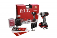 Аккумуляторный ударный гайковерт PIT PIW20H-300B/1