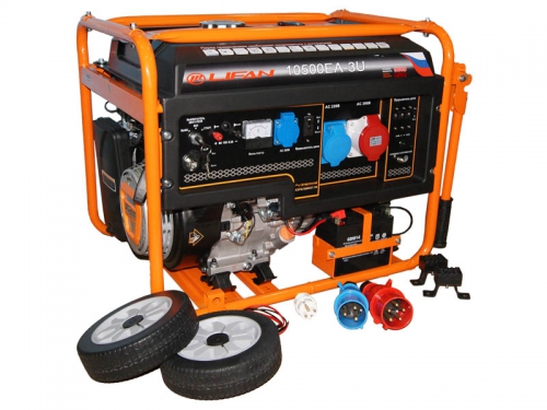 Генератор бензиновый Lifan 10500ЕА-3U