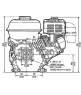 Двигатель Honda GP160H-QX3-5S