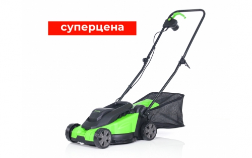 Электрическая газонокосилка GreenWorks GD1200LM32