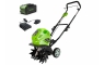 Аккумуляторный культиватор GreenWorks 40V G-MAX G40TL