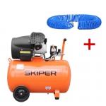 Компрессор Skiper AR100V + шланг 20 метров
