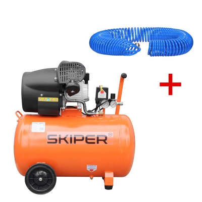 Компрессор Skiper AR100V + шланг 20 метров