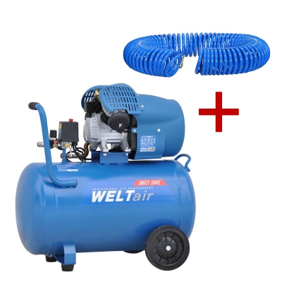 Компрессор WELT AR100VT + Шланг PH08(PU, 20м)