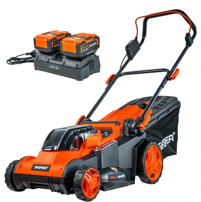 Газонокосилка аккумуляторная SKIPER KW380 Газонокосилка аккумуляторная SKIPER KW380