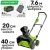 Аккумуляторный снегоуборщик Greenworks GD40ST40 2603607UB, с АКБ 4 А/ч Аккумуляторный снегоуборщик Greenworks GD40ST40 2603607UB, с АКБ 4 А/ч