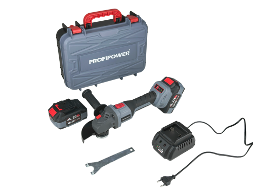Аккумуляторная болгарка бесщеточная E0080 PROFIPOWER MKDGA-18V