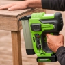 Нейлер (гвоздезабиватель) аккумуляторный Greenworks GD24BNK2 24В 3400707CUA