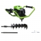 Землебур бесщеточный аккумуляторный Greenworks GC-AUGER, 82V, 3707907