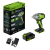 Гайковерт ударный бесщеточный Greenworks GD24IW400K4 24V 3802907CUB