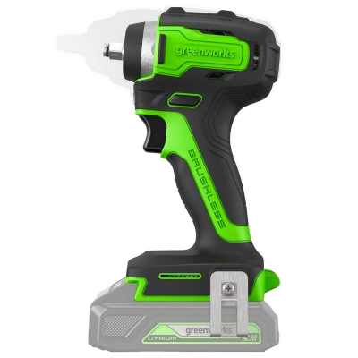 Гайковерт ударный бесщеточный Greenworks G24IW200 24V 3803607