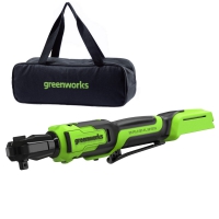 Гайковерт-трещотка бесщеточная удлиненная Greenworks GD24RW (3804007)