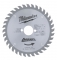 Диск пильный по дереву MILWAUKEE D 165х30х2,6 мм 36Z для циркулярной пилы