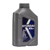 Масло моторное двухтактное синтетика HYUNDAI Xteer 2T, 1 л