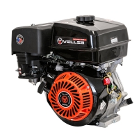Двигатель бензиновый VELLES VL177F-S25