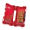 Набор сверел по металлу MILWAUKEE Shockwave HSS-G TiN Red (10 шт.)