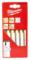 Полотна для лобзика MILWAUKEE T 101 AO 50х1,35 фигурный рез по дереву