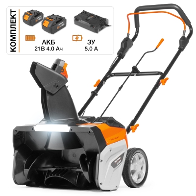 Снегоуборщик аккумуляторный DAEWOO DAST 5042Li SET