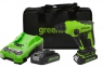 Перфоратор аккумуляторный Greenworks GD24SDS1K2 24В