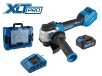 Аккумуляторная болгарка бесщеточная BULL CSG 1812-1 SR Xcase XLTpro