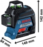 Лазерный нивелир Bosch GLL 3-80 G