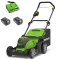 Газонокосилка аккумуляторная Greenworks G24X2LM41K2X 48V (2512607UD)