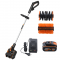Щетка аккумуляторная для чистки дорожек WORX WG441E