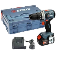 Аккумуляторный дрель-шуруповерт SENIX PDDX2-M2-EU SET