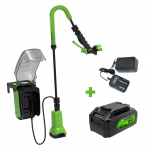 Насос аккумуляторный для полива из бочки Greenworks G24SWPK2 24V (3401007UB)