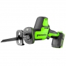 Сабельная пила аккумуляторная бесщеточная Greenworks GPT-СRS-25 24В АКБ 2 А/ч (1200507CUA)