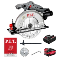 Пила циркулярная аккумуляторная PIT PKS20H-165A/1