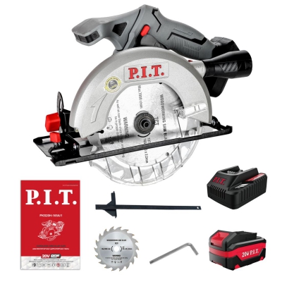 Пила циркулярная аккумуляторная PIT PKS20H-165A/1