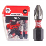 Бита ударная MILWAUKEE SHOCKWAVE PZ2 25 мм (25 шт.)