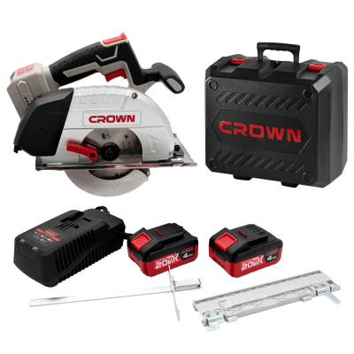 Пила дисковая по металлу аккумуляторная CROWN CT25040-150HX-4 BMC Пила дисковая по металлу аккумуляторная CROWN CT25040-150HX-4 BMC