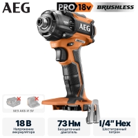 Винтоверт импульсный аккумуляторный AEG BSS18 OP-0