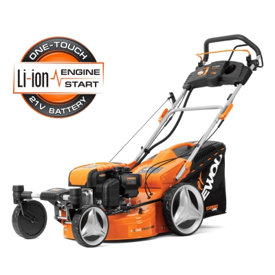 Газонокосилка DAEWOO DLM 5500SRE рояльные колеса