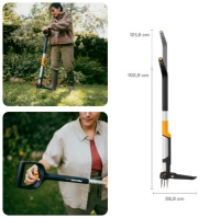 Корнеудалитель телескопический 103-121 см X-series FISKARS (1080510)