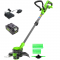 Аккумуляторный триммер GreenWorks G24LT301K4 24В