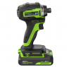 Винтоверт ударный аккумуляторный Greenworks ID3170 3804907CUA