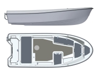 Лодка пластиковая Terhi 445
