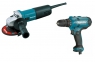 Набор электроинструмента MAKITA DK0117 в кор. (2 пр.) (DF0300, 9555HN)